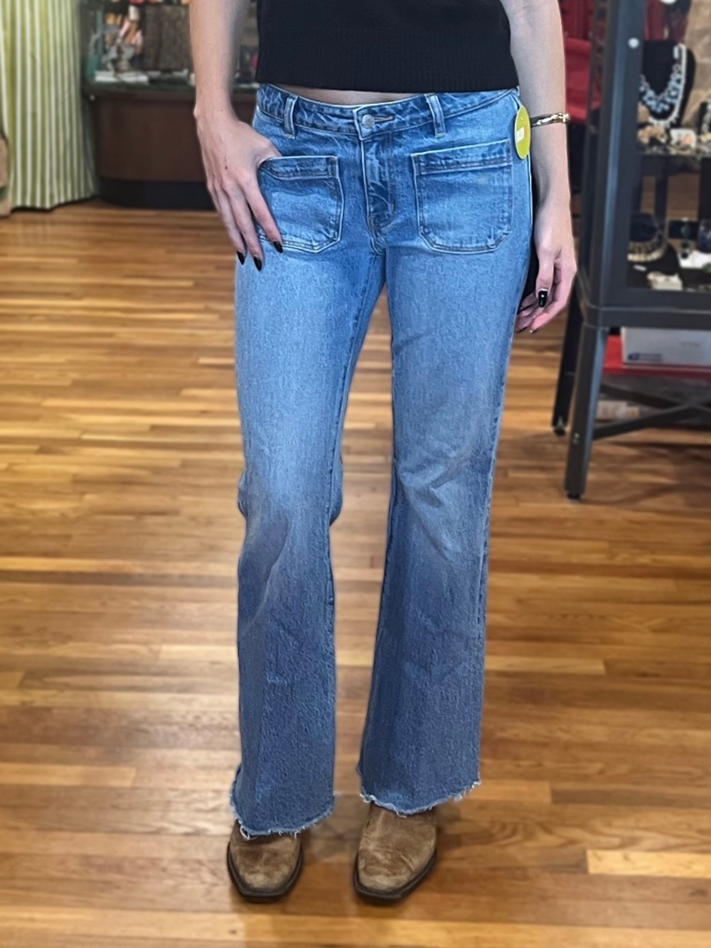 Rolla's Sailor Low Rise Flare Jeans / Size 27